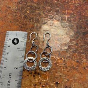 Silpada silver earrings
